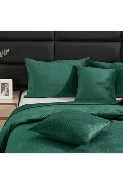 Nitki Cuvertura decorativa Maya, 140x200, verde, 100% poliester, 320 GSM, Spo...