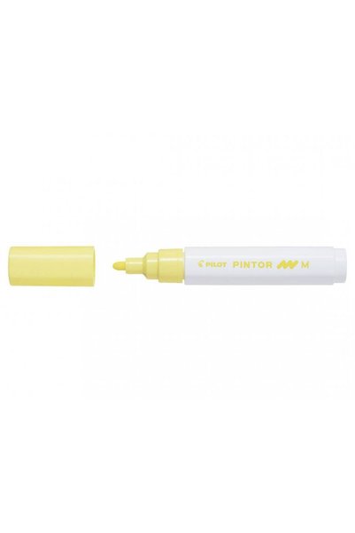 Pilot Μαρκαδόρος Ζωγραφικής Pintor Medium Παστέλ Κίτρινο SW-PT-M-PY