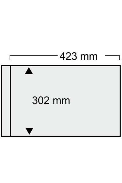 safe Folie A3 cu 1 buzunar - 423 x 302 mm pentru Albumul A3 1020