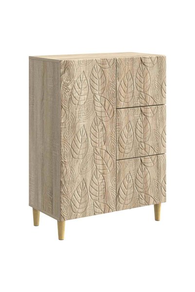 vidaxl Bufet Stejar Sonoma 66 x 34,5 x 90 cm Lemn prelucrat
