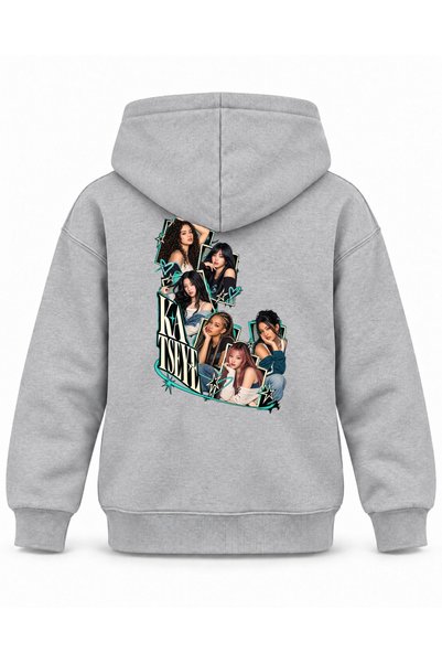 SVART WEAR Katseye City Windows Scene Printed Children's Hooded Sweatshirt
