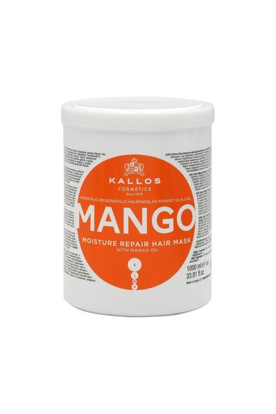 Kallos Mască de păr Mango, hidratare, 1000 ml