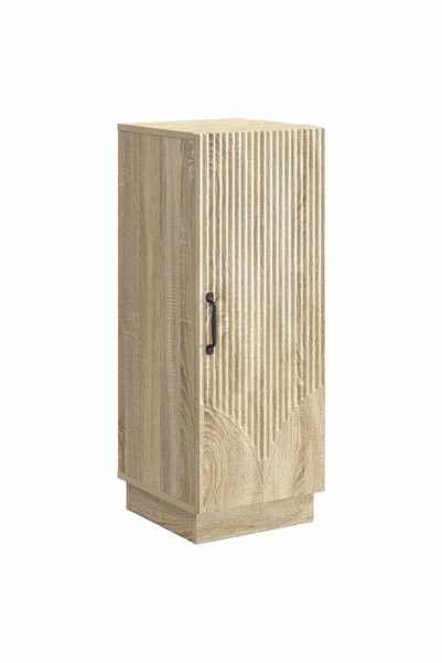 vidaxl Bufet Stejar Sonoma 33 x 34,5 x 87 cm Lemn prelucrat
