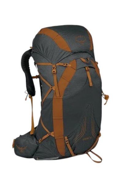 Osprey Exos Σακίδιο πλάτης 48 λίτρα Γκρι-Πορτοκαλί Μέγεθος S/M