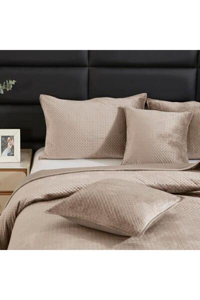 Nitki Cuvertura Spod Igly i 140x200 cm, bej, din poliester, design geometric