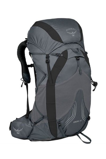 Osprey Exos Σακίδιο πλάτης 38 λίτρα Γκρι Μέγεθος L/XL