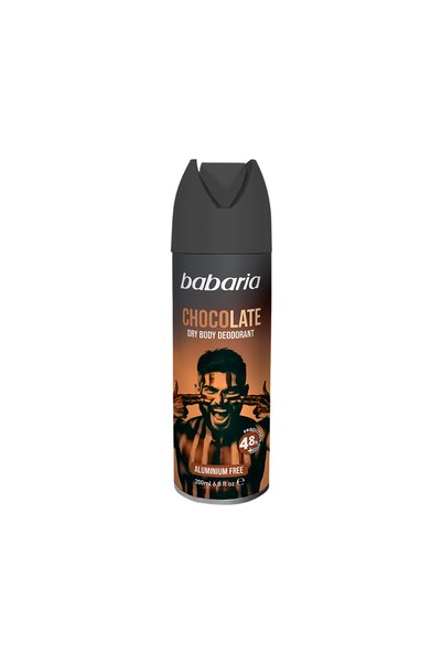 Babaria , Chocolate, 48h Protection, Deodorant Spray, For Men, 200 ml