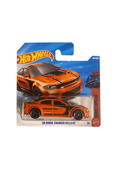 HOT WHEELS '20 Dodge Charger Hellcat Turuncu Oyuncak Araba