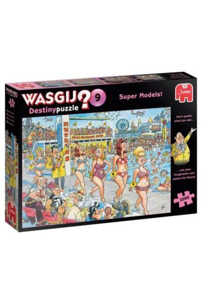 Jumbo Wasgij Destiny 9 Super Models! Puzzle de 1000 de piese (81931)