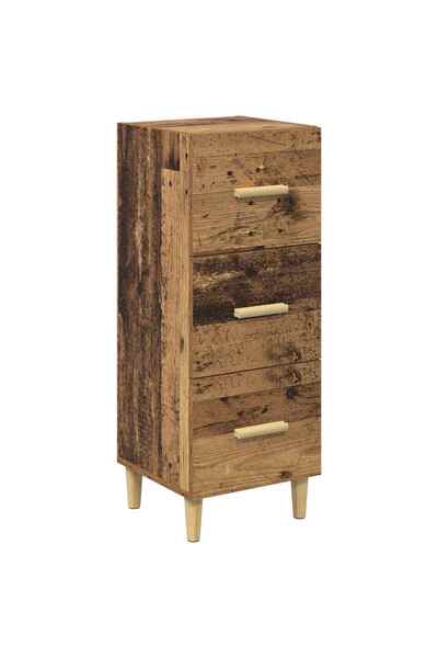 vidaxl Bufet Lemn vechi 34.5 x 34 x 90 cm Lemn prelucrat