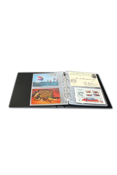 safe Set 10 folii pentru carti postale pentru Albumul Premium de Carti Postale