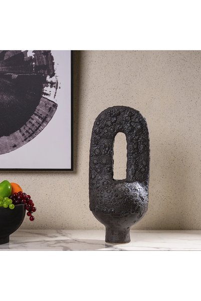 Midas Furniture زجاجة روتس ديكو - سوداء