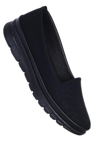 Ayakcenter Ayzen Z165 Black Women's Daily Ballerina Shoes
