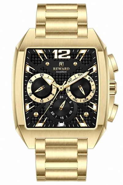 Reward Rd812700M Men's Wristwatch with Steel Strap