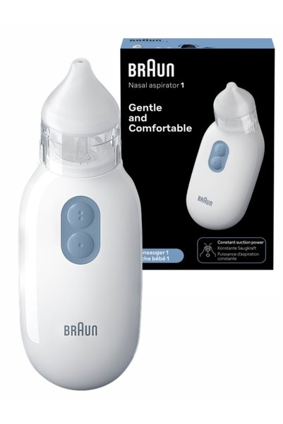 Braun - Aspirator nazal electric -Taxa verde 0.15 lei/buc si taxa bat 0.09 le...