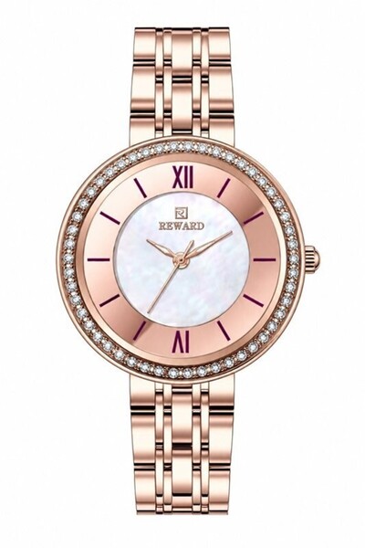 Reward Rd21082L Women Wrist Watch with Steel Cord