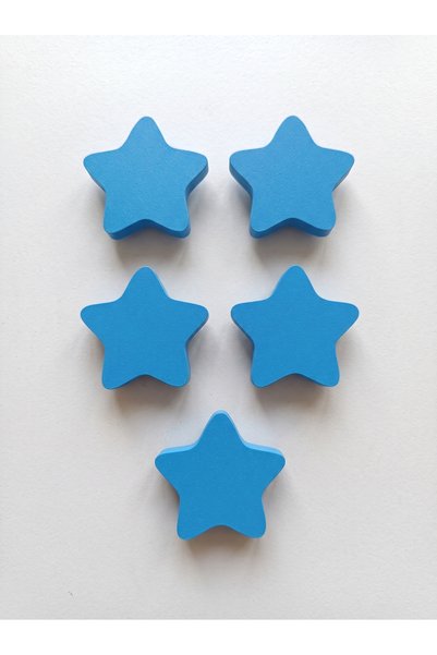 Baylin Home 5 Pieces of Star Design Children's Room Cabinet Drawer Handles - ...