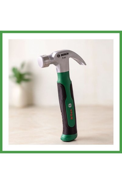 Bezos Kısa Çatal Çekiç 8 oz 16 cm Ergonomik Yumuşak Sap SOI