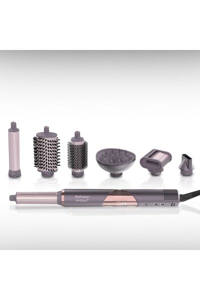 ROHNSON Uscător de păr multifunctional R688AF AirGlowAF, 1200-1400W, pliabil,...