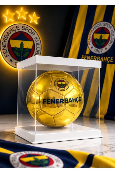 Fenerbahçe Orjinal Lisanslı Premıum Parlak Futbol Topu Pompa Hediyeli