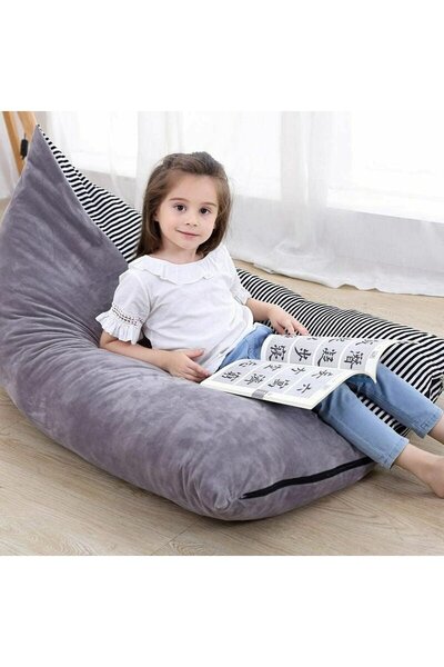 Noonedibs Pouf Poire Geant Enfant Peluche Sac Haricots Pouf Adultes, Sac fève...