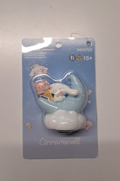 Miniso Sanrio Lisanslı Cinnamoroll Sweet Dream Yıldız ve Ay Dekoratif Gece La...