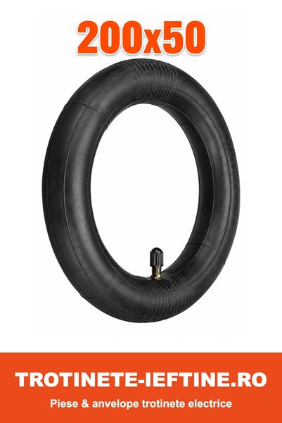 OEM Σαμπρέλα σκούτερ 200x50 (8 ιντσών) με δεξιά βαλβίδα