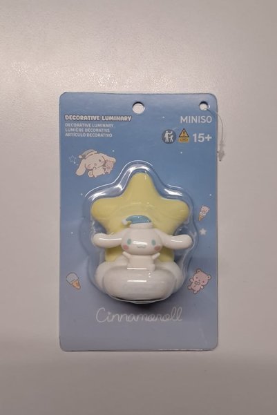 Miniso Sanrio Lisanslı Cinnamoroll Sweet Dream Yıldız ve Ay Dekoratif Gece La...