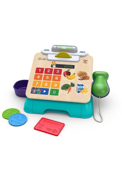 Hape Ξύλινη Ταμειακή Μηχανή για Παιδιά 3+ Ετών_800914