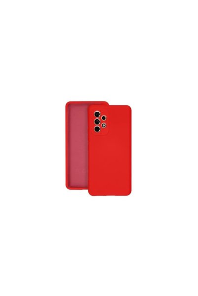 OEM Husă Samsung A53 5G Liquid Silicone, Protecție Antișoc, Roșu