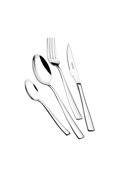 MONİX 75-piece cutlery set, stainless steel, "Siena" -