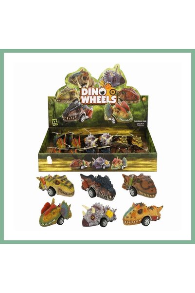 Crazoo Dinosaur Pull and Drop Car Bsk2026