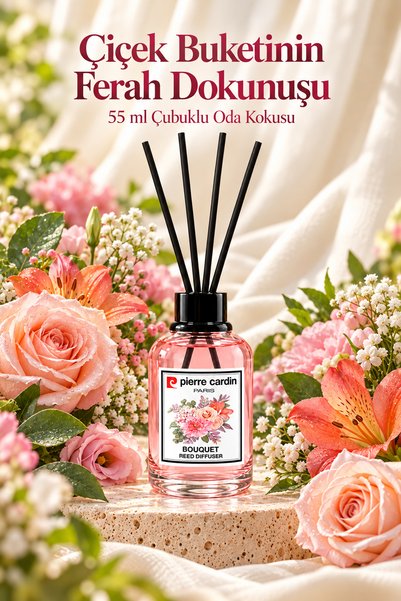 Pierre Cardin Reed Diffuser 55 ml - Bouquet - Oda Kokusu