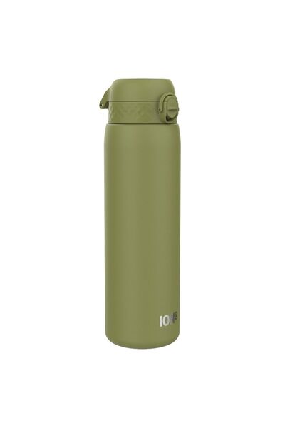 Ion8 Μπουκάλι νερού, ανοξείδωτο ατσάλι, 1200ml, χακί πράσινο -