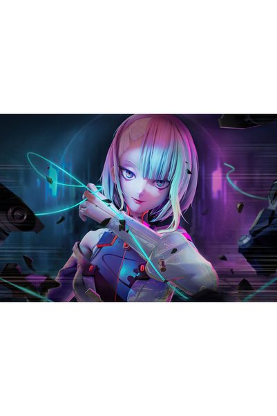 OEM Αφίσα Cyberpunk Edgerunners 4k, 61x90 εκ., poster9078