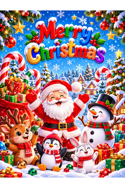 PROMISEBACKDROP2 Christmas Themed, Welcome New Year, Merry Christmas, Photo S...