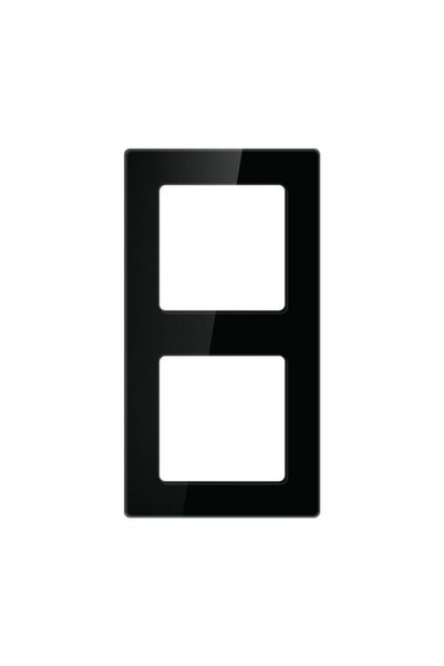 Avatto Cadru pentru întrerupătoare de lumină N-TS10-Frame-B2 Dublu (negru)