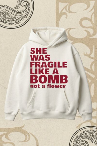 KOZZ STYLE Gothic & Grunge Streetwear She Was Fragile Like a Bomb Not a Flowe...