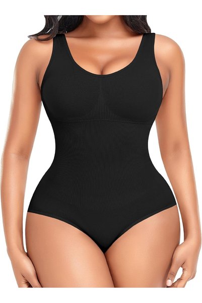 OtherMax Body Modelator Slăbitor Pentru Silueta Burtă Plată Negru Mărimea S