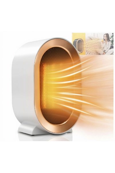 Generic Brand Aeroterma electrica portabila, 1200W, incalzire rapida - ALB