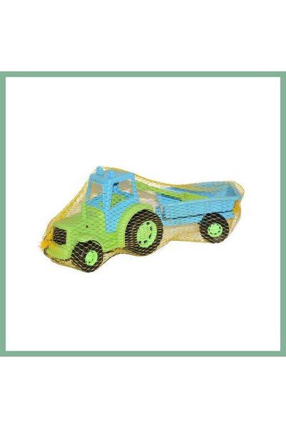 BŞK VİRGO 102A Tractor with Netted Trailer-Halitcan Toy Bsk2026