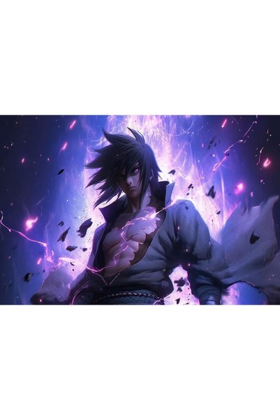 OEM Poster Sasuke Uchiha Power, 61x90 cm, poster9409