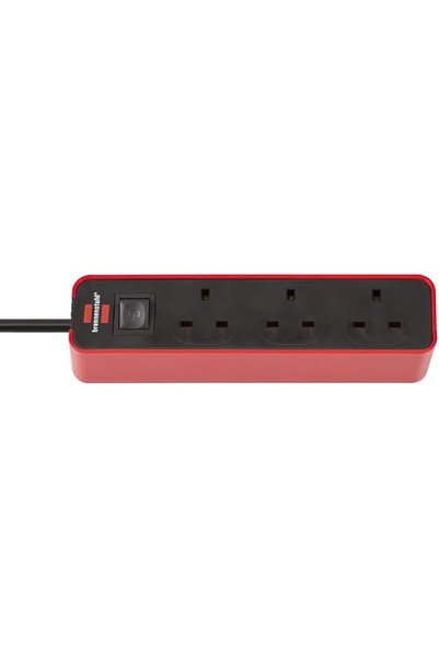 GENERAL Brennenstuhl Ecolor 5-way extension lead black (Power Strip 5-way wit...