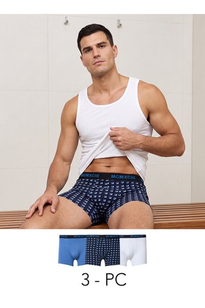 FAV Pack of 3 - Assorted Design Trunks