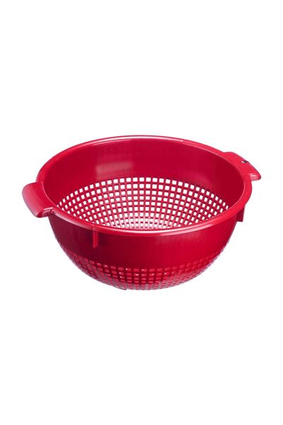 WESTMARK Strainer for salad, 26 cm, plastic, red -