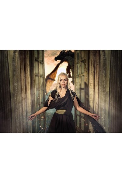 OEM Αφίσα Ντένερις Ταργκάριεν Game Of Thrones 4k, 61x90 εκ., poster10035