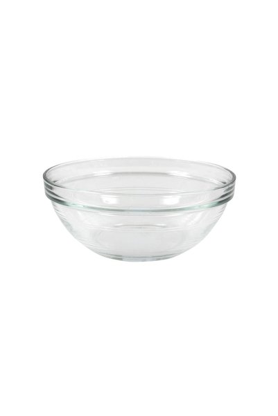 Duralex Salad bowl, made from glass, 20 cm / 1.6 L, "Lys" range -