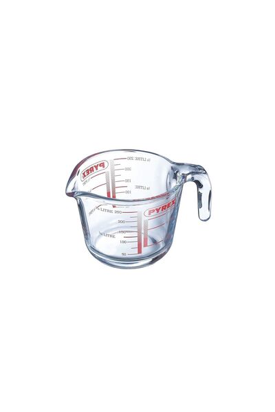 Pyrex Graduated mug, made from borosilicate glass, 250 ml –