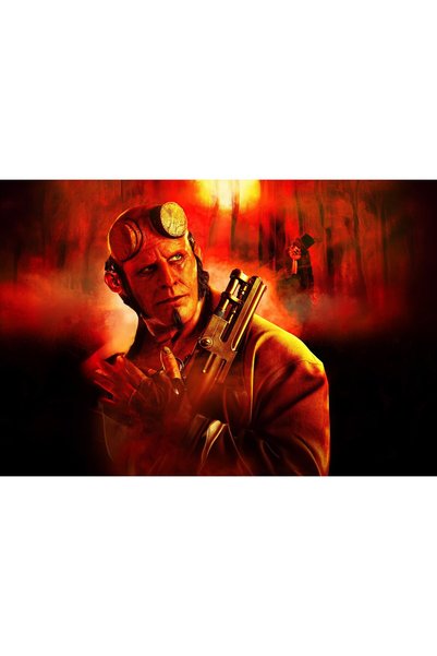 OEM Αφίσα Hellboy Ο Στραβός Άνθρωπος, 61x90 εκ., poster10500