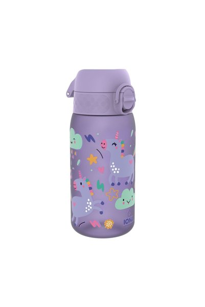 Ion8 Παγούρι νερού για παιδιά, Recyclon ™ 350 ml, Περιβίνκλ, Μονόκεροι -